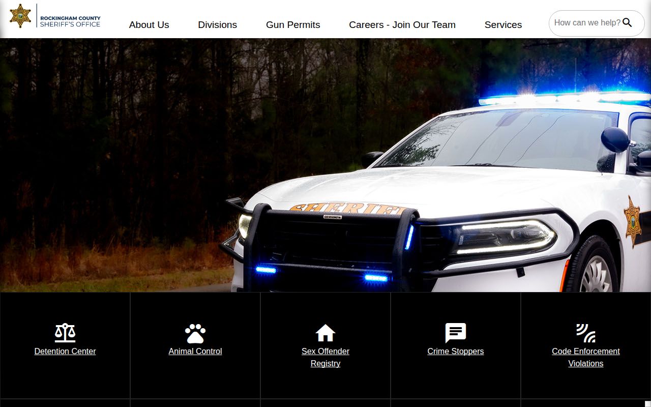 Rockingham County Sheriff’s Office official resource page